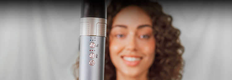 Cecotec CeramicCare 2in1 AirGlam Black Lokówka do włosów