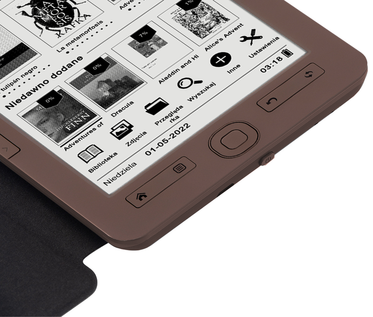 Czytnik do e-booków BEMI Cognita+ Brązowy 4GB 6 Cali 1800mAh E-INK Carta /OUTLET