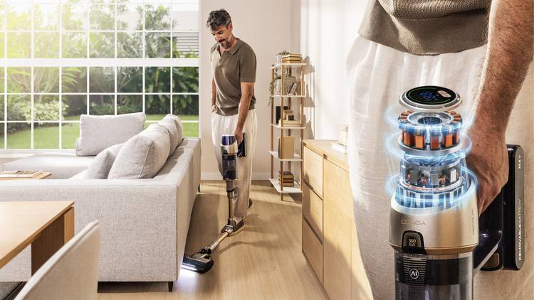 Cecotec Conga Rockstar RX90 AI AquaPet Flex Odkurzacz pionowy