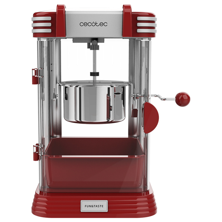 Cecotec Fun&Taste P´Corn Classic 4284 Maszynka do popcornu retro czerwona /OUTLET