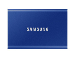 SAMSUNG T7 Dysk zewnetrzny SSD 2TB Niebieski USB 3.2 (MU−PC2T0H/WW)