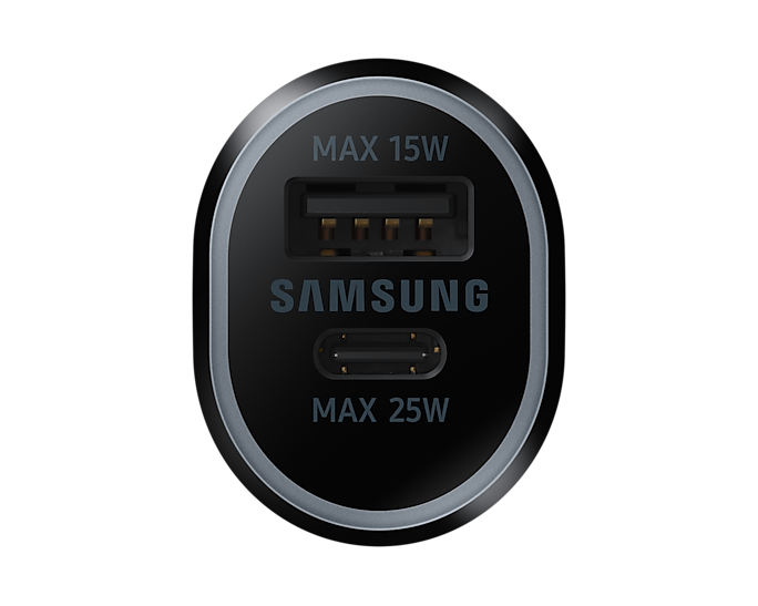 Podwójna ładowarka samochodowa Fast Charge (15W, 25W) (EP-L4020NBEGEU)