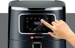 Alpina frytkownica beztłuszczowa 4.5 litra cyfrowy wyświetlacz Airfryer