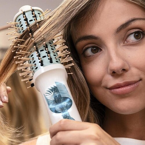 Cecotec CeramicCare Allin1 Szczotka do włosów elektryczna Suszarko - lokówka