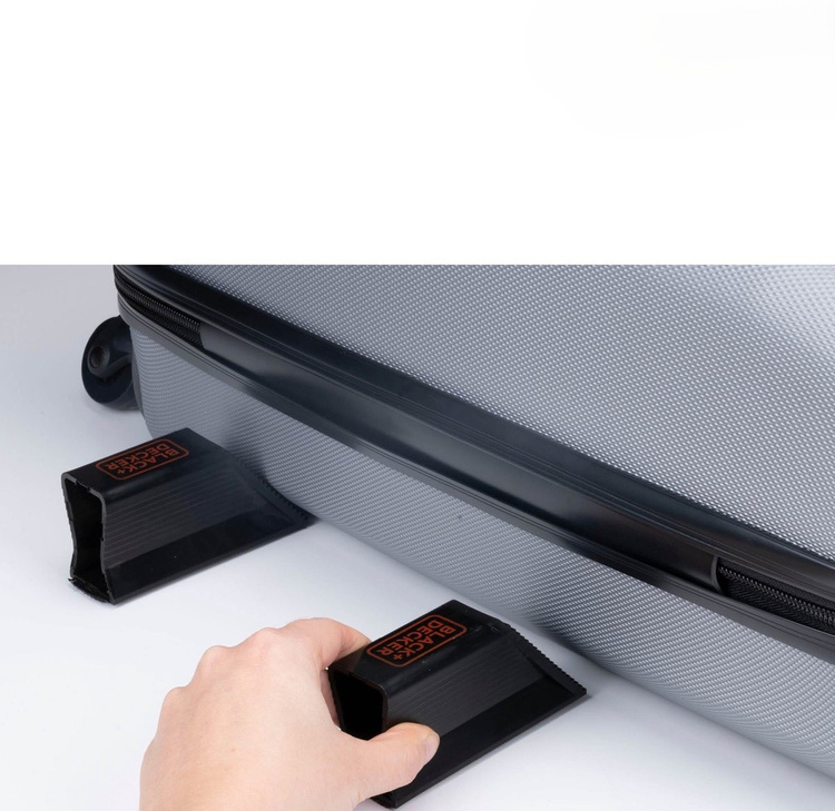 Zestaw 6 wsporników do bagażu organizer do bagażnika BLACK+DECKER