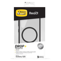 Etui Otterbox React Magnet Black do Samsung Galaxy S25 GP-FPS931OBJTW