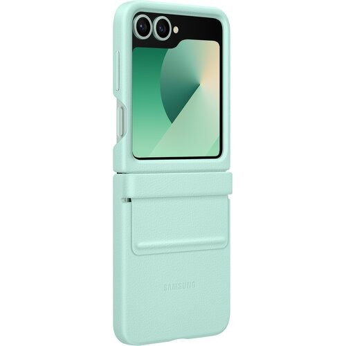 Etui Samsung Flap ECO-Leather Case Mint do Galaxy Z Flip6 Miętowy EF-VF741PMEGWW