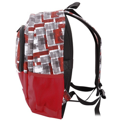 Plecak BESTLIFE  TASKU czerwony z przegrodą na laptopa do 15,6 cala