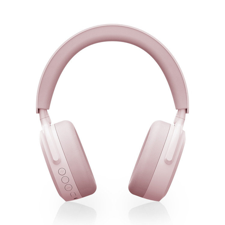 Niceboy Słuchawki Nauszne  Sora Sakura Pink Różowe AUX AAC IPX4 BT 5.3 USBC