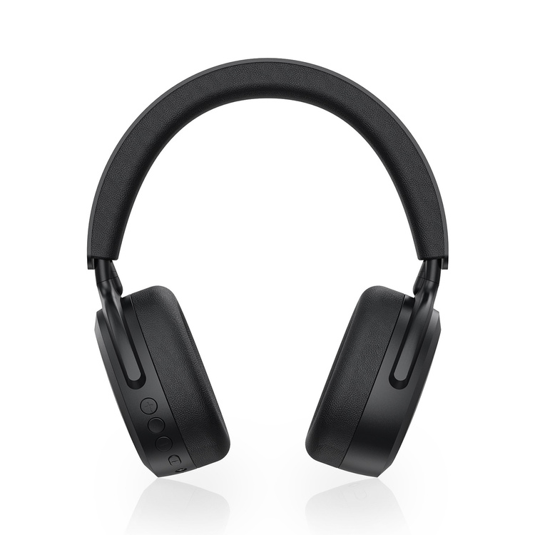 Niceboy Słuchawki Nauszne  Sora Onyx Black Czarne AUX AAC IPX4 BT 5.3 USBC