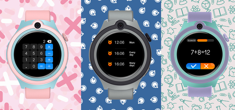 Smartwatch Dla Dzieci Bemi Linko2 Fioletowy /OUTLET