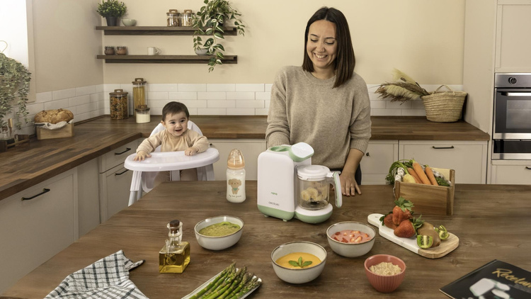 Cecotec Nana BabyCare FoodProcessor Robot kuchenny do przygotowywania posiłków dla niemowląt