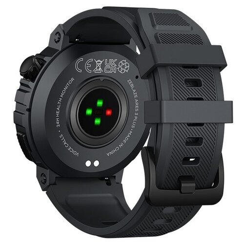 Zeblaze Smartwatch Ares 3 Plus Lava Black Czarny