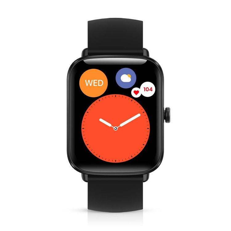 SmartWatch Niceboy® Watch Lite 3 Czarny /OUTLET