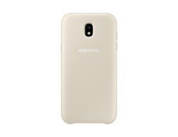 Etui Samsung Dual Layer Cover Złote do Galaxy J5 (2017) (EF-PJ530CFEGWW)