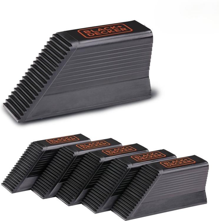 Zestaw 6 wsporników do bagażu organizer do bagażnika BLACK+DECKER