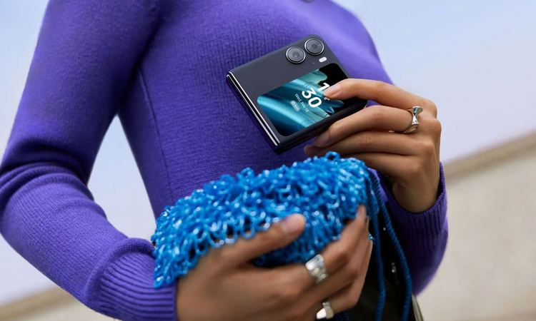 Składany Smartfon OPPO Find N2 Flip 8/256GB Super Selfie Fioletowy – OUTLET 