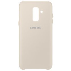 Etui Samsung Dual Layer Cover Złote do Galaxy A6+ (EF-PA605CFEGWW)