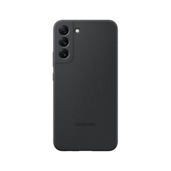 Etui Samsung Silicone Cover Czarny do Galaxy S22 (EF-PS901TBEGWW) /OUTLET