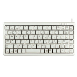 KLAWIATURA Mechaniczna CHERRY G84-4100 COMPACT - SZARA