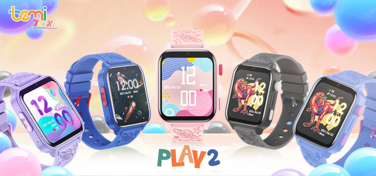 Bemi SmartWatch Play 2 Fioletowy