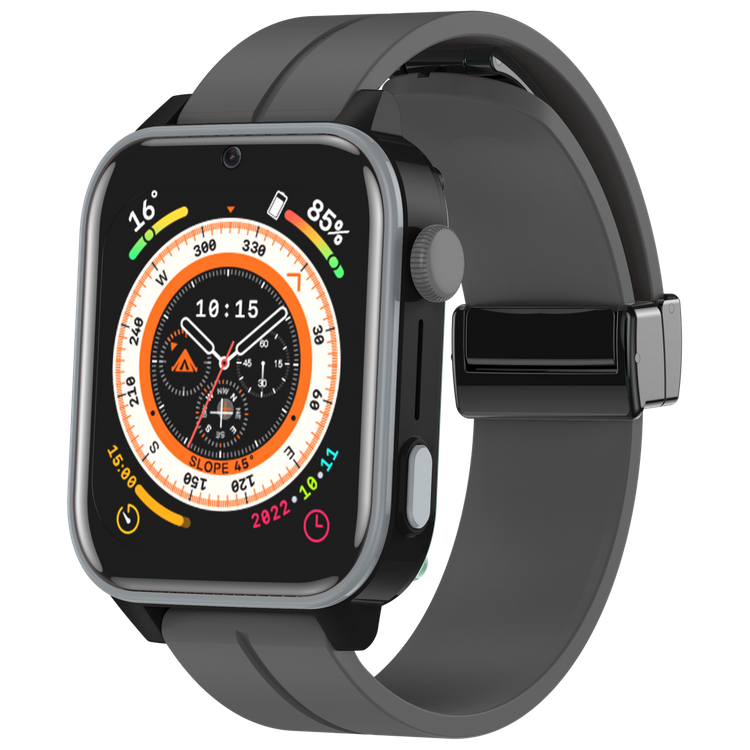 Bemi SmartWatch Senio Szary + Pasek Silikonowy Szary