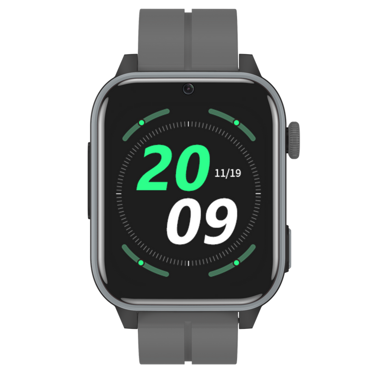 Bemi SmartWatch Senio Szary + Pasek Silikonowy Szary