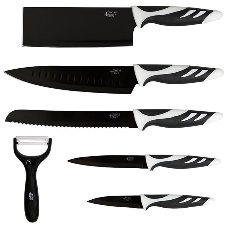 Cecotec 6 Knife Set Black 1024 Zestaw noży