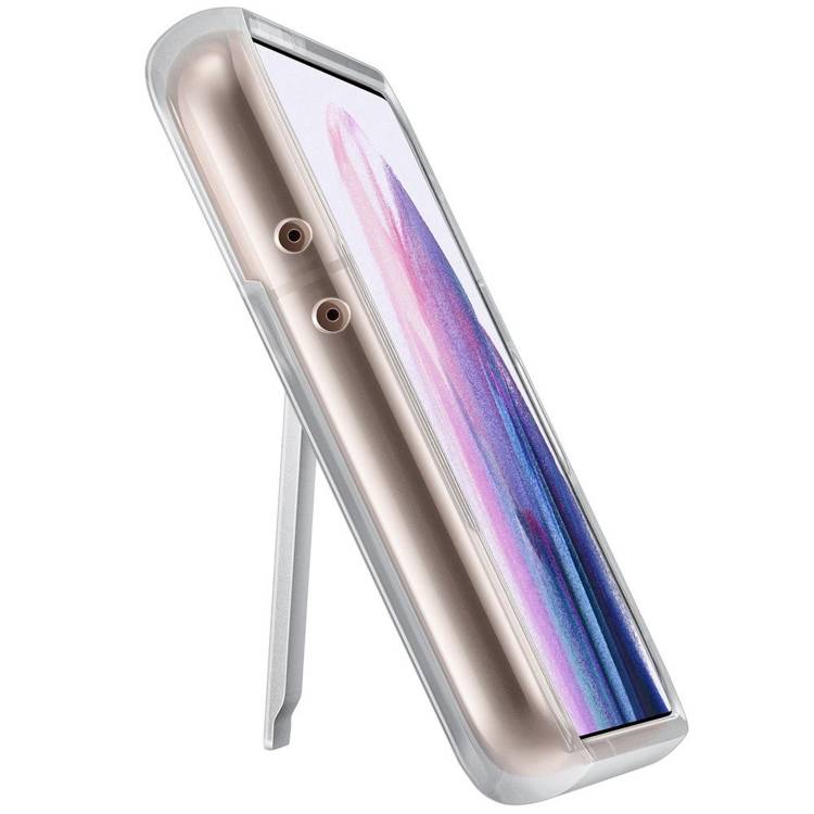 Etui Samsung CLEAR Standing Cover Transparent do Galaxy S21+ (EF-JG996CTEGWW)