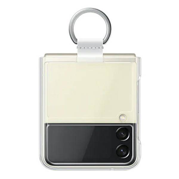 Etui Samsung Clear Cover Transparent with Ring do Galaxy Z Flip3 5G (EF-QF711CTEGWW)