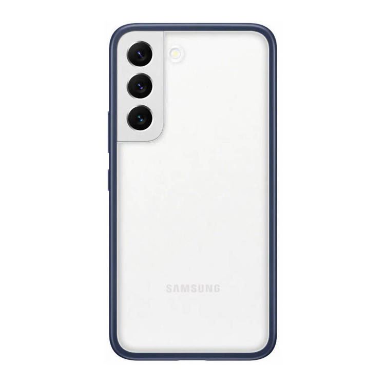 Etui Samsung Frame Cover Niebieski do Galaxy S22+ (EF-MS906CNEGWW)