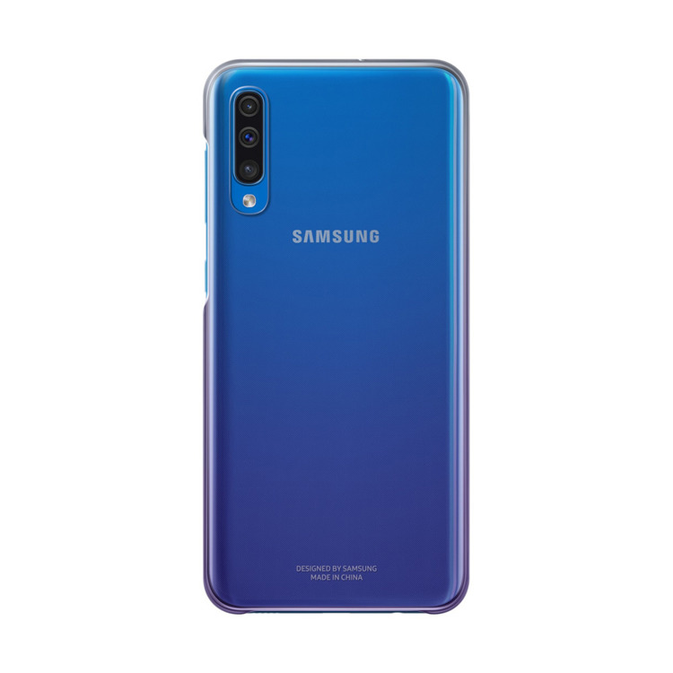 Etui Samsung Gradation Cover Fioletowe do Galaxy A50 (EF-AA505CVEGWW)