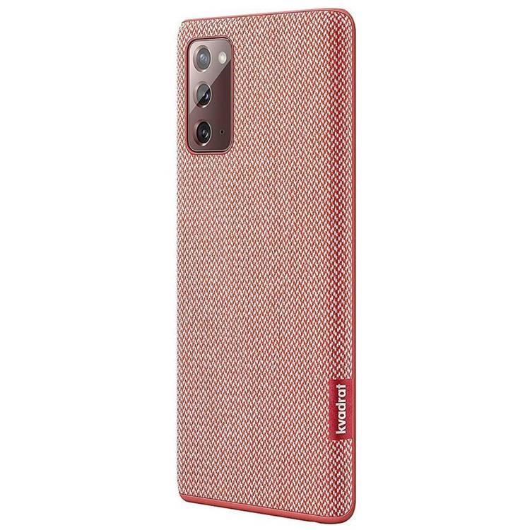 Etui Samsung Kvadrat Cover Czerwone do Galaxy Note 20 (EF-XN980FREGEU) /OUTLET