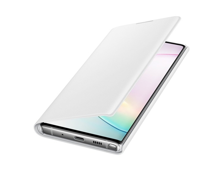 Etui Samsung LED View Cover Biały do Galaxy Note 10 (EF-NN970PWEGWW) /OUTLET