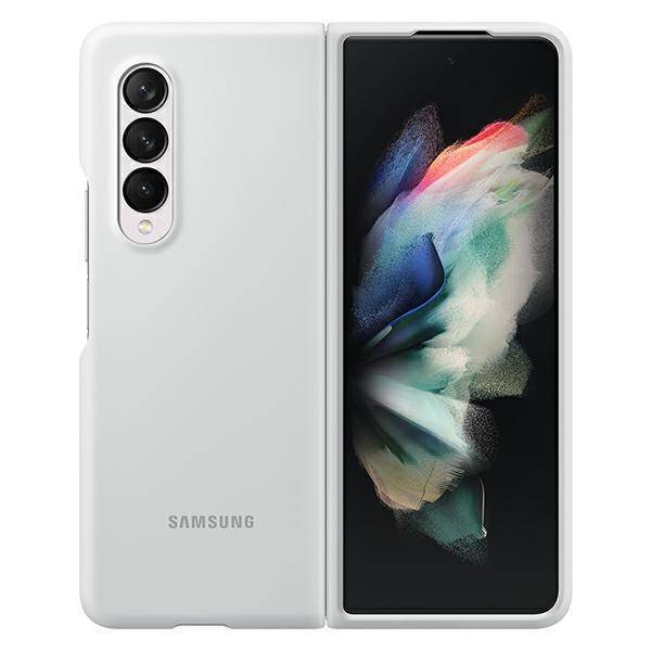 Etui Samsung Silicone Cover Biały do Galaxy Z Fold3 5G (EF-PF926TWEGWW)