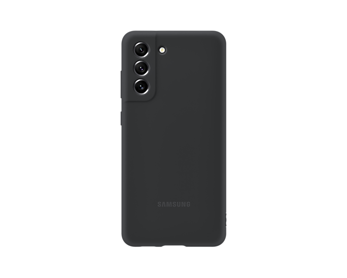 Etui Samsung Silicone Cover Czarny do Galaxy S21 FE 5G (EF-PG990TBEGWW)