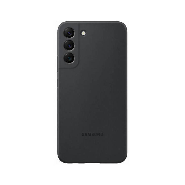 Etui Samsung Silicone Cover Czarny do Galaxy S22+ (EF-PS906TBEGWW)