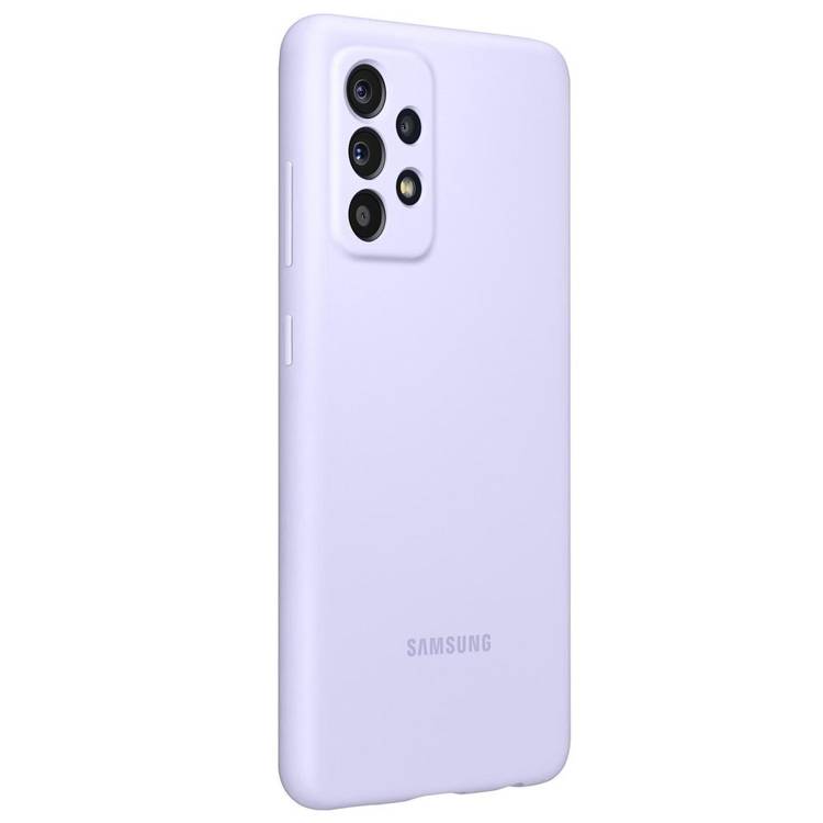 Etui Samsung Silicone Cover Fioletowy do Galaxy A72 (EF-PA725TVEGWW) /OUTLET