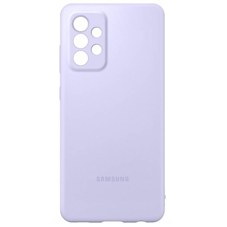 Etui Samsung Silicone Cover Fioletowy do Galaxy A72 (EF-PA725TVEGWW) /OUTLET