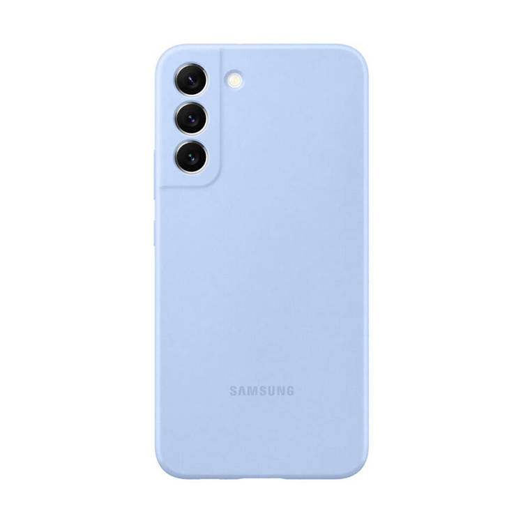 Etui Samsung Silicone Cover Niebieski do Galaxy S22+ (EF-PS906TLEGWW) /OUTLET