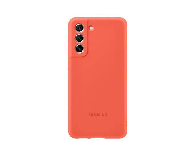 Etui Samsung Silicone Cover Pomarańczowy do Galaxy S21 FE 5G (EF-PG990TPEGWW)