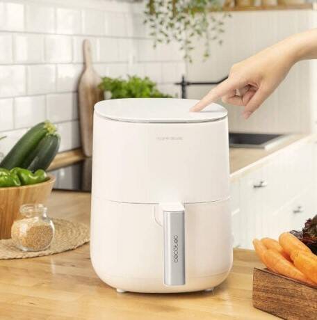 Frytkownica beztłuszczowa Cecotec Cecofry Deluxe Rapid Sun Air Fryer Biała 2.5L