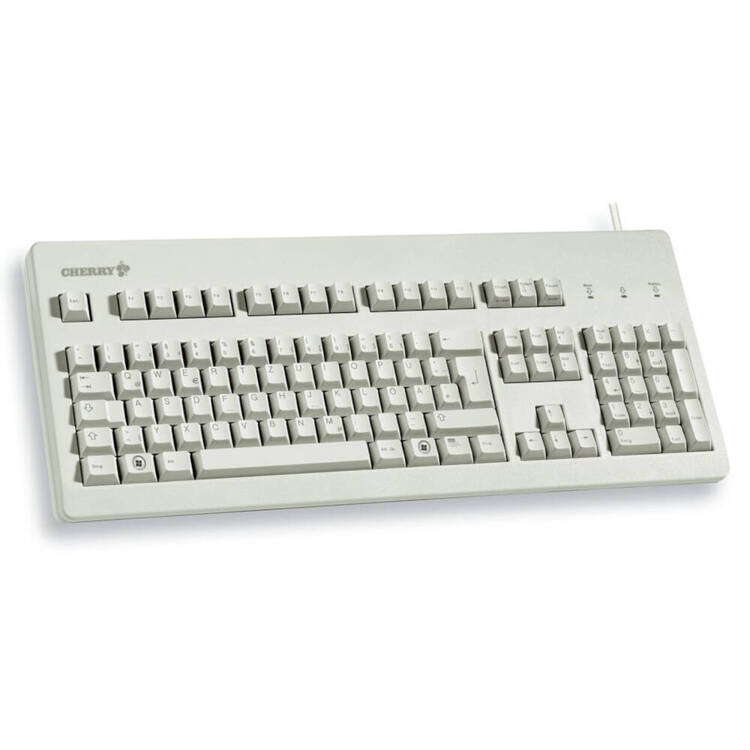 KLAWIATURA CHERRY G80-3000 MX BLUE SZARA