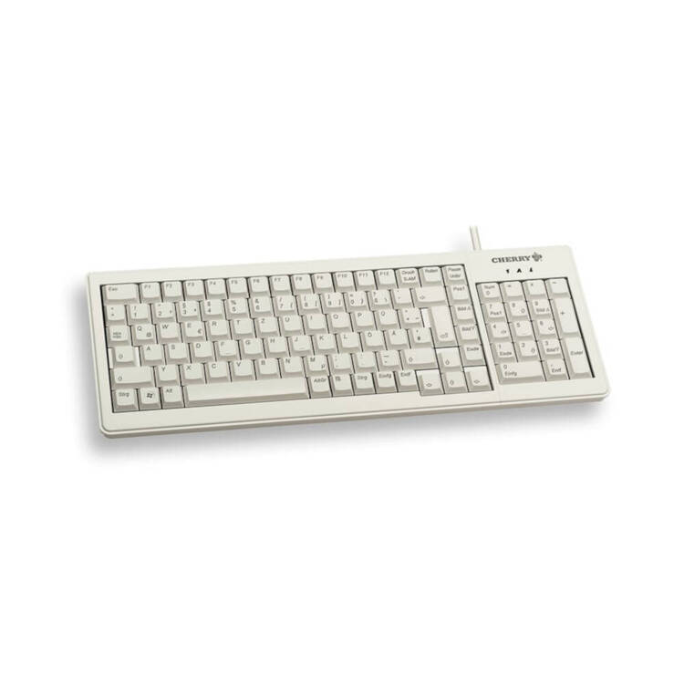 KLAWIATURA CHERRY G84-5200 COMPACT KEYBOARD BIAŁA