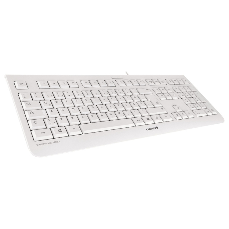 KLAWIATURA CHERRY KC 1000 SZARA TKL SILENT /OUTLET