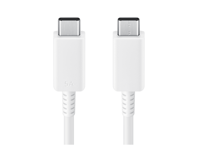 Kabel Samsung USB-C do USB-C (5A 1,8m) Biały (EP-DX510JWEGEU)