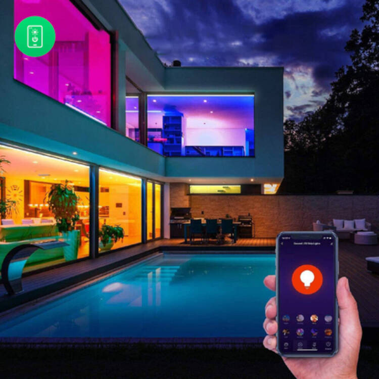 NOUS P4 Wielokolorowa Żarówka Szpic Smart WIFI Bulb RGB E14 1 szt