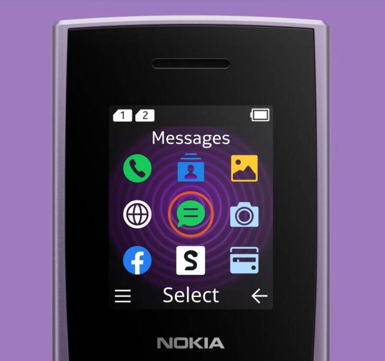 Nokia 110 4G Granatowa Dual Sim (2023) /OUTLET