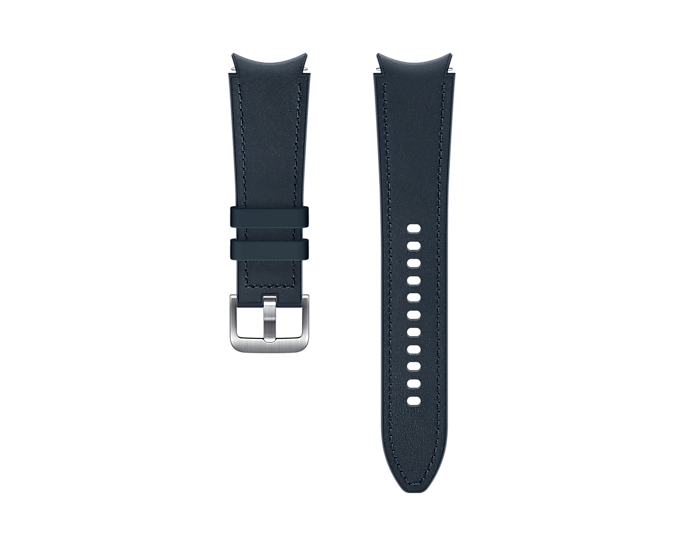 Pasek Samsung Hybrid Leather 20mm M/L Granatowy (ET-SHR89LNEGEU)