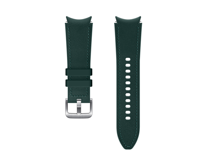 Pasek Samsung Hybrid Leather 20mm S/M Zielony (ET-SHR88SGEGEU) /OUTLET
